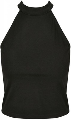 Damen Top, Turtleneck Short Top, Baumwolle mit Stretchanteil | Build Your Brand