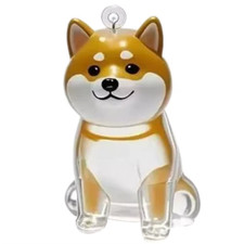 Dog Hair Storage Keychain Bottle Cute Dog Fur Keepsake Pendant Bag Charm Capsule