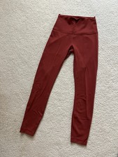 Lululemon Women’s Pull-On Cropped Leggings 4 Activewear ( Color: Autumn Rust)
