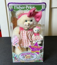 Fisher Price Briarberry Collection Ashleyberry Pink 10  Plush Bear HTF NIB