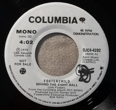 Fosterchild - Behind The Eight Ball, 7'', (Vinyl)
