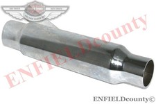 Silencieux d'échappement 12'' Chromé Chopper Bobber Cafe Racer Bikes 80-03310