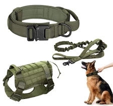 Tactical Dog Vest US Working Dog Military Harness with Handle No-pull