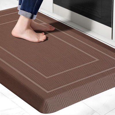 UKISS 9/10'''' Extra Thick Cushioned Anti Fatigue Kitchen Mat, Waterproof High ...
