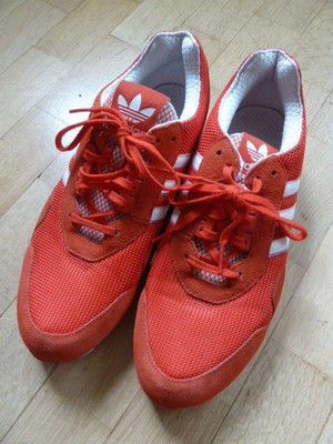ADIDAS MEGA  Torsion Sneaker Sportschuh Lauf Herren Rot US 10 UK 9,5  -  wie NEU