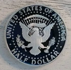 2008-S Dcam "Mirror-like" 90% Silver Proof Kennedy Half Dollar - Free Shipping!