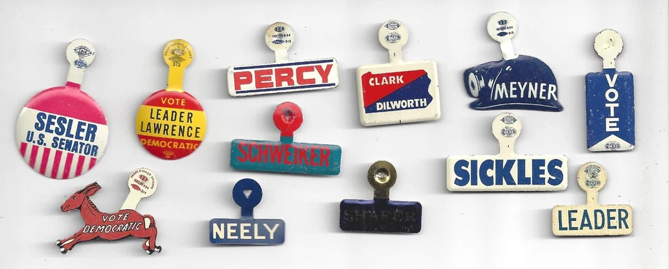 STATE & LOCAL (MOSTLY PENNSYLVANIA) POLITICAL CAMPAIGN TAB COLLECTION - A - Photo 1/1