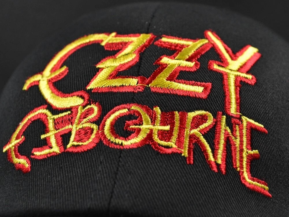 Ozzy Osbourne Embroidered Baseball Cap for Men, Rock Band Summer Cap
