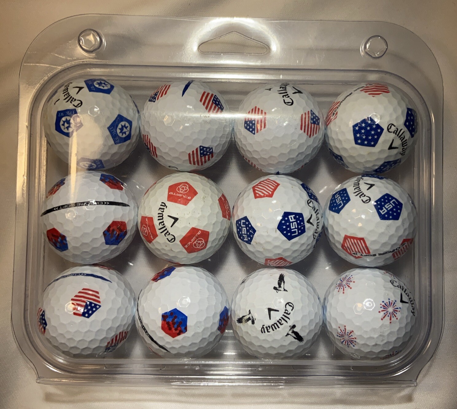 1 Dozen Callaway Limited Edition Truvis Golf Balls Rare AAAA GREAT