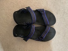 NATURAL FOOTGEAR SANDAL SHOE PURPLE BLACK MENS SIZE 10 WOMENS SIZE 11