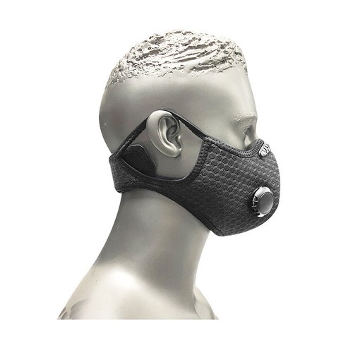EFP Grey Dust Sports Face Cover Breathable for Outdoor Activities + 1 Filter - Bild 3 von 7