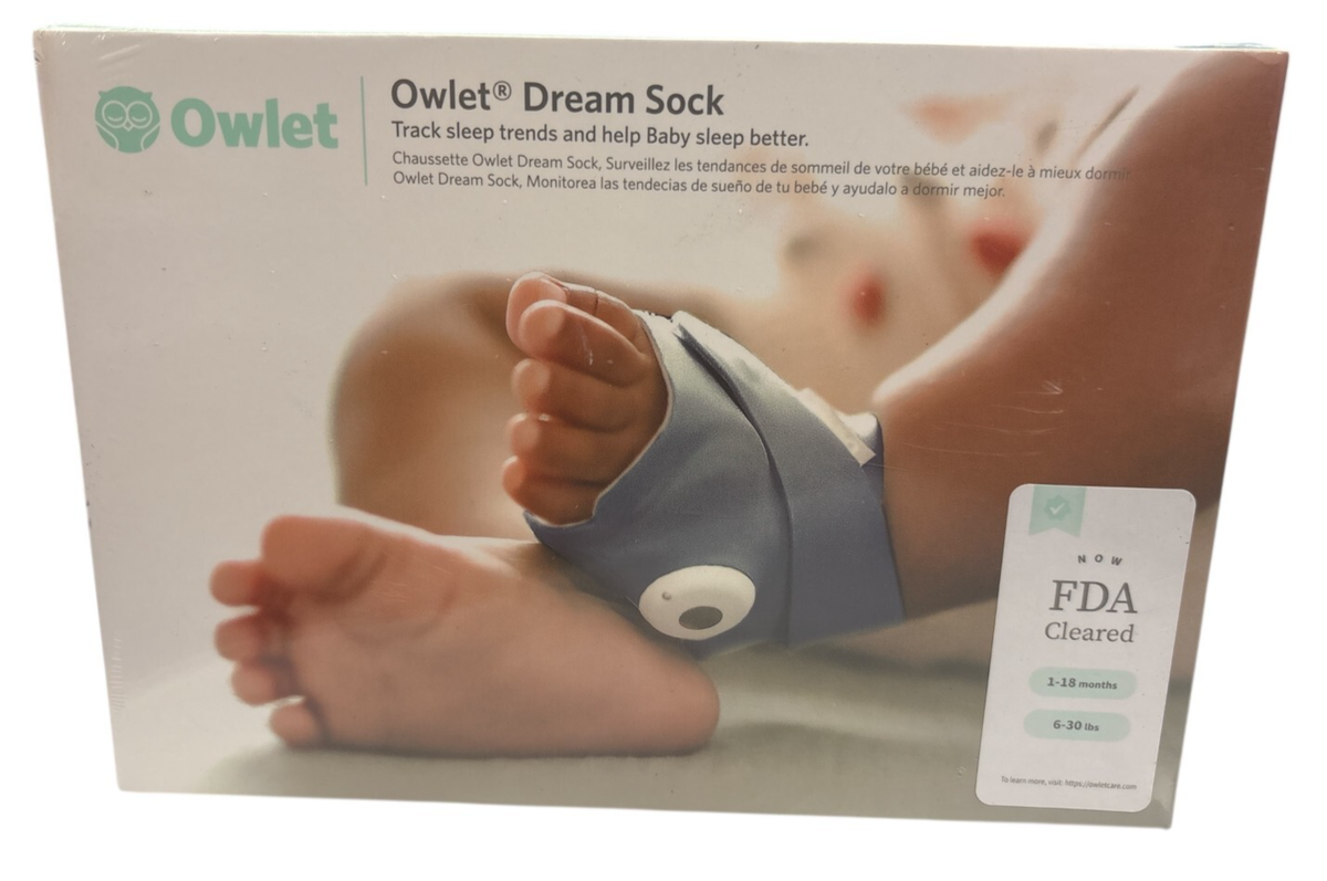 Owlet Dream Sock Baby Monitor w/ Base Station