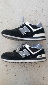 new balance classics m574 black