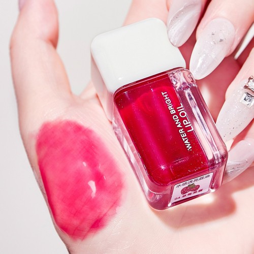 Hydrating Lip Gel Vitamin E Clear Rosehip Oil Bubble Gum Cherry Strawberry Lip - Picture 11 of 27