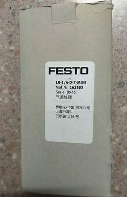 New FESTO LR-1/4-D-7-MINI (162583) Pressure Regulator | eBay