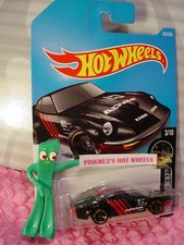 2017 i Hot Wheels NISSAN FAIRLADY Z #357✰black/red;ADVAN✰NIGHTBURNERZ✰ case Q