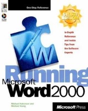 Running Microsoft Word 2000 Rubin, Charles, Russell, B paperback Used - Very Go