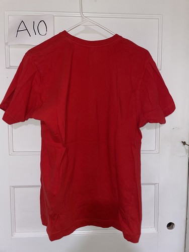 Vintage Wilco Band Tour Merch T-Shirt Herren L rot Schuhe Telefon Kabel - Bild 2 von 9