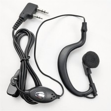 2 Pin Headset Earpiece MIC For BaoFeng UV-5R BF-888S DM-5R BF-F8+ 777S 666S GT-3