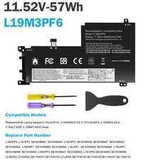 Battery L19M3PF6 L19C3PF5 L19L3PF2 For Lenovo Ideapad 5-15IIL05 5-15ARE05 81YQ