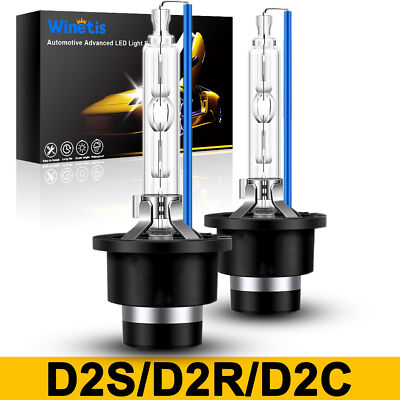2X 85122 Xenon D2S D2C D2R Bulbs HID Light Lamp Headlight 6000K 8000K 10000K