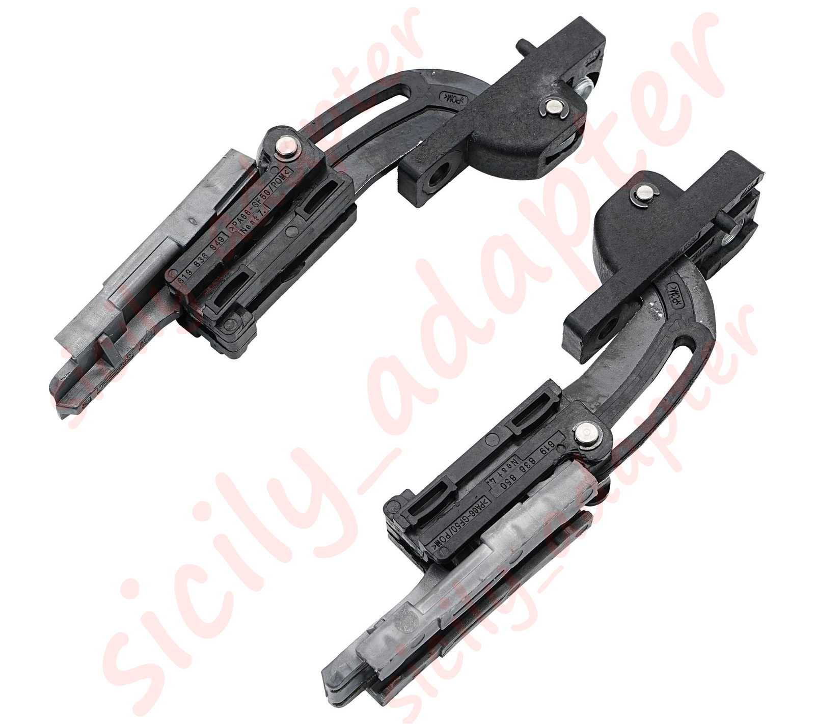 For Mercedes C Class W205 Panoramic Sunroof Rails Sled Front+Rear Repair Kit