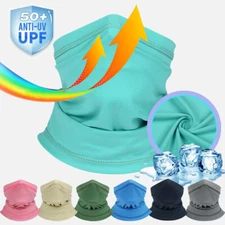 Cooling Neck Gaiter Sun UV protection Half Face Cover Balaclava Half Face Masks