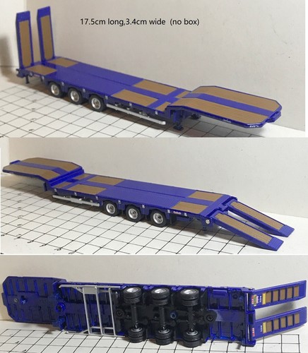 1/76 TINY 181 HINO mixer truck ,oxford low-body trailer,1/87 dump - Picture 9 of 22