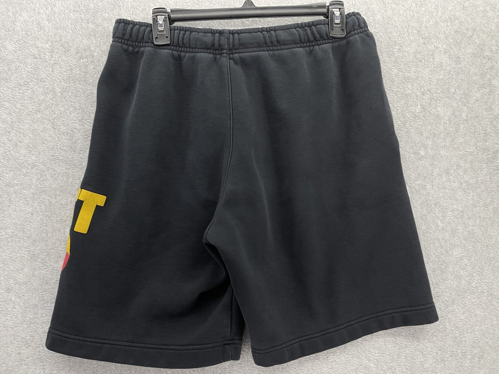 Nike Men's Solid Black Drawstring Shorts Size Med… - image 3