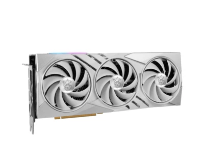 グラフィックボード・グラボ・ビデオカード msi RTX4070 Ti  GAMING X TRIO WHITE 12G MSI GeForce RTX™ 4070 Ti GAMING X TRIO WHITE 12G
