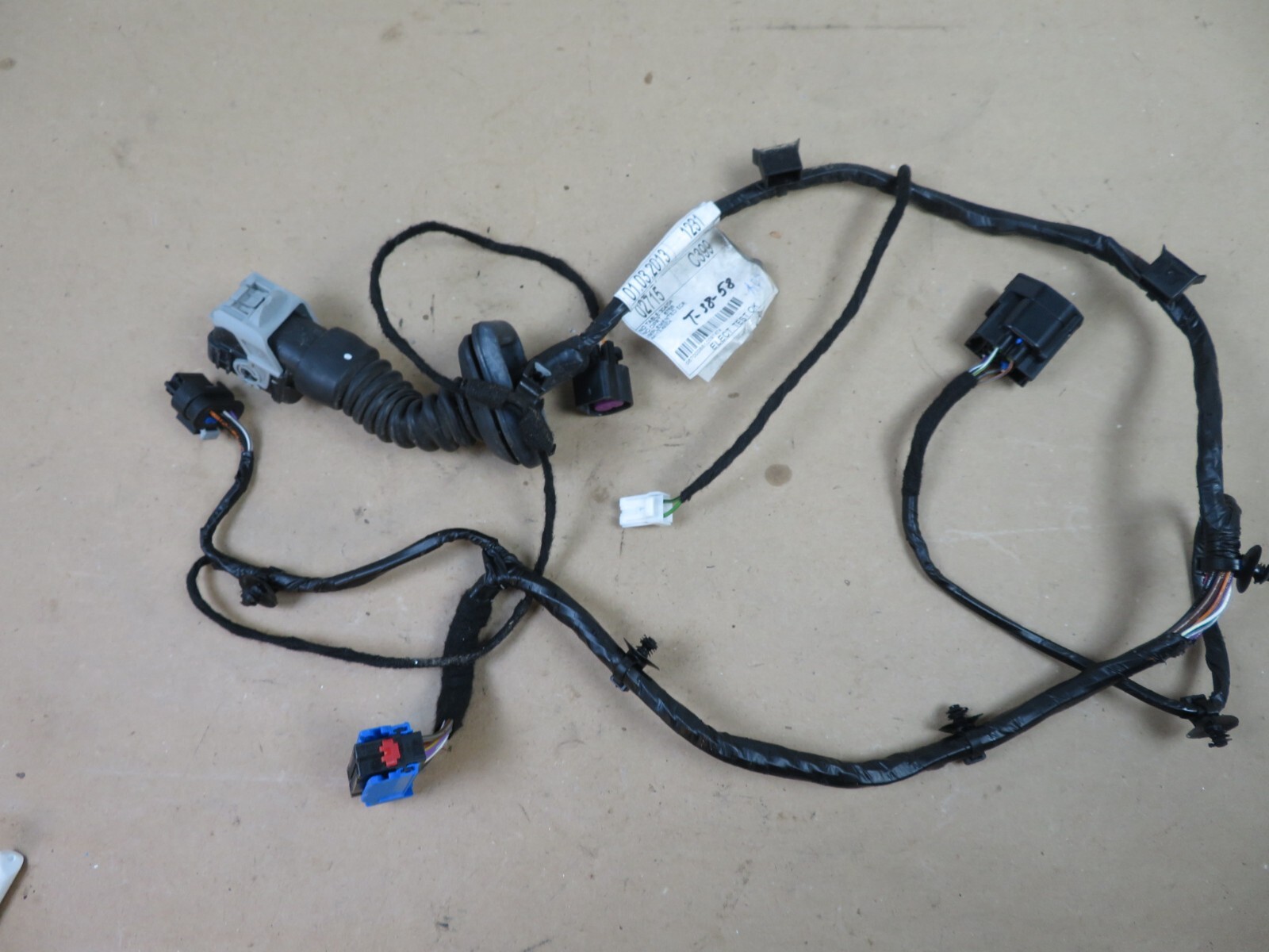 2014-2017 MASERATI GHIBLI REAR RIGHT PASSENGER SIDE DOOR WIRE HARNESS OEM