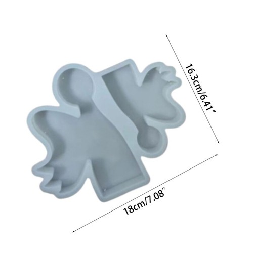 Fondant Desktops Molds Handmade Decorations 3D Shaped Silicone Molds - Picture 8 of 8