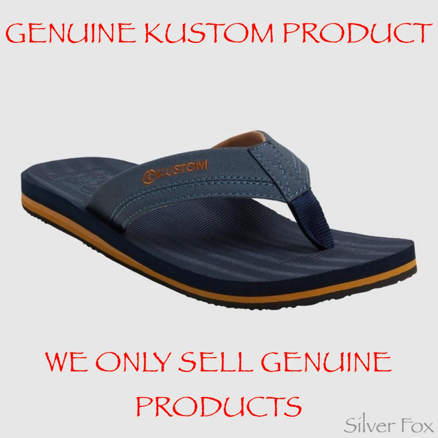 KUSTOM BURLEIGH NAVY HEATHER THONGS FLIP FLOPS SANDALS SLIDES BRAND NEW
Opens in a new window or tab