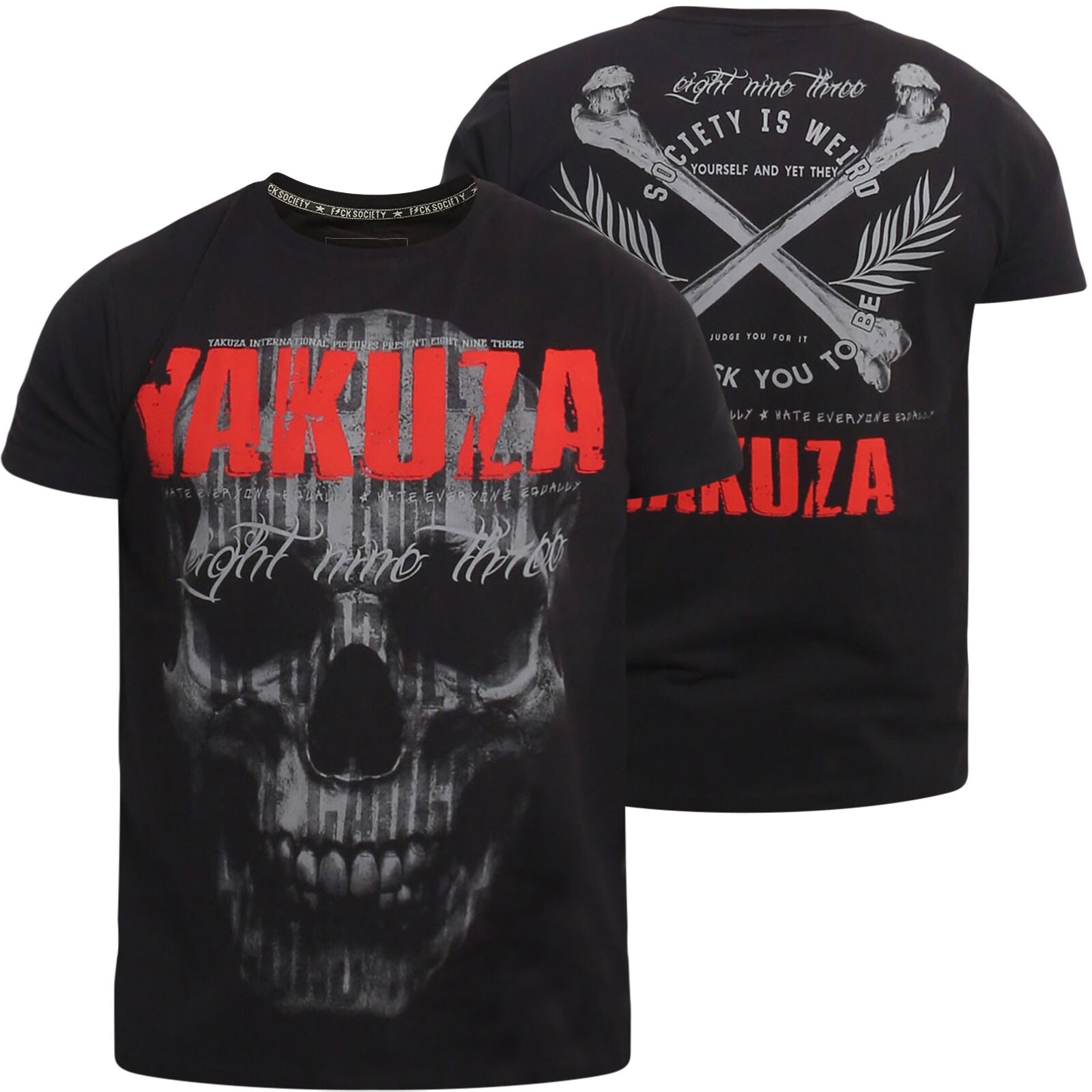 Футболка YAKUZA Weird TSB-24027 Футболки Schwarz