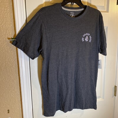 Volcom Short Sleeve Tee T-Shirt Mens Medium Summer Skate Party Fun Adult Preppy