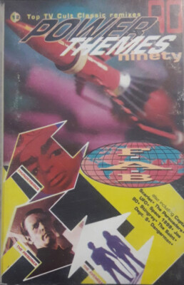 POWER THEMES 90 NINETY - TOP TV CULT CLASSIC REMIXES - 1990 TELSTAR TAPE