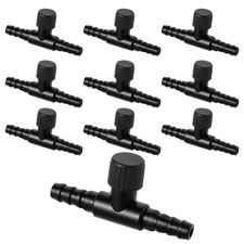 10Pcs Aquarium Air Control Valves for 3/16" 4mm ID Airline Tubing Adjustable ...