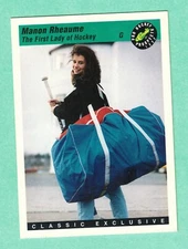 (1) MANON RHEAUME 1993 CLASSIC # 7 ATLANTA KNIGHTS  EX-MT  CARD (I7363)