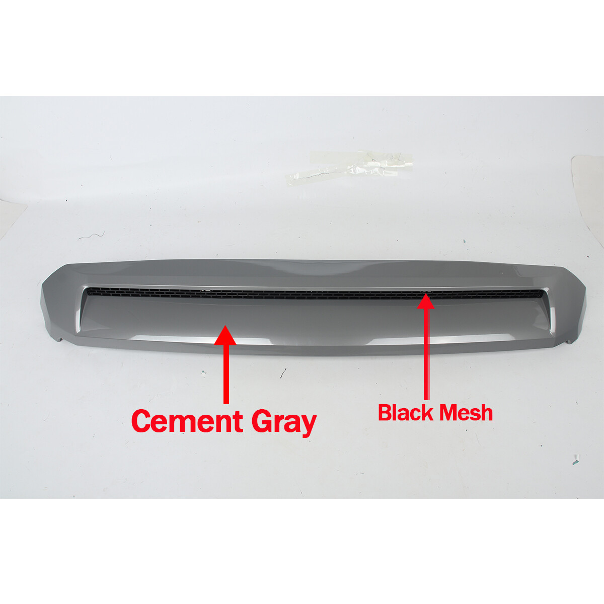 For 2014-2021 Toyota Tundra IH5 Cement Gray Front Grille&Hood Bulge Molding Set