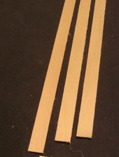 1/8 x 3/4 x 22" Model Lumber hobby craft Basswood 5pcs MWUSA