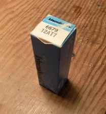 1 NOS International 6679 12AT7 Vacuum Tube