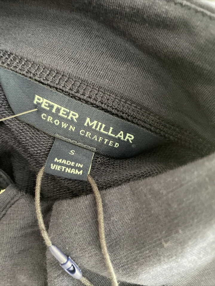 PETER MILLAR CROWN CRAFTED NAV NEW MEN'S HALF ZIP SWEATER SIZE S - Image 3 of 4