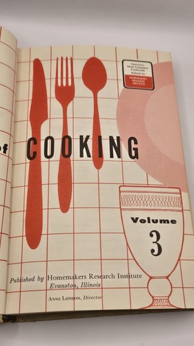 1958 Mary Margaret McBride Encyclopedia Of Cooking Volume 3 - Picture 5 of 6
