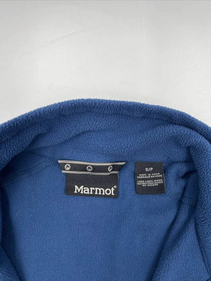 Jersey de mujer Marmot polar 1/4 cremallera talla pequeña azul marino Foto 3 de 4