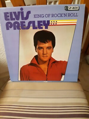 3 LP Box 303 King Of Rock'n'Roll Elvis Presley