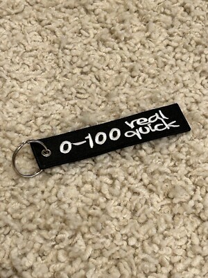 0-100 Real Slow Keychain Key Tag for Motorcycles, Scooters, Cars & Gifts (A9)