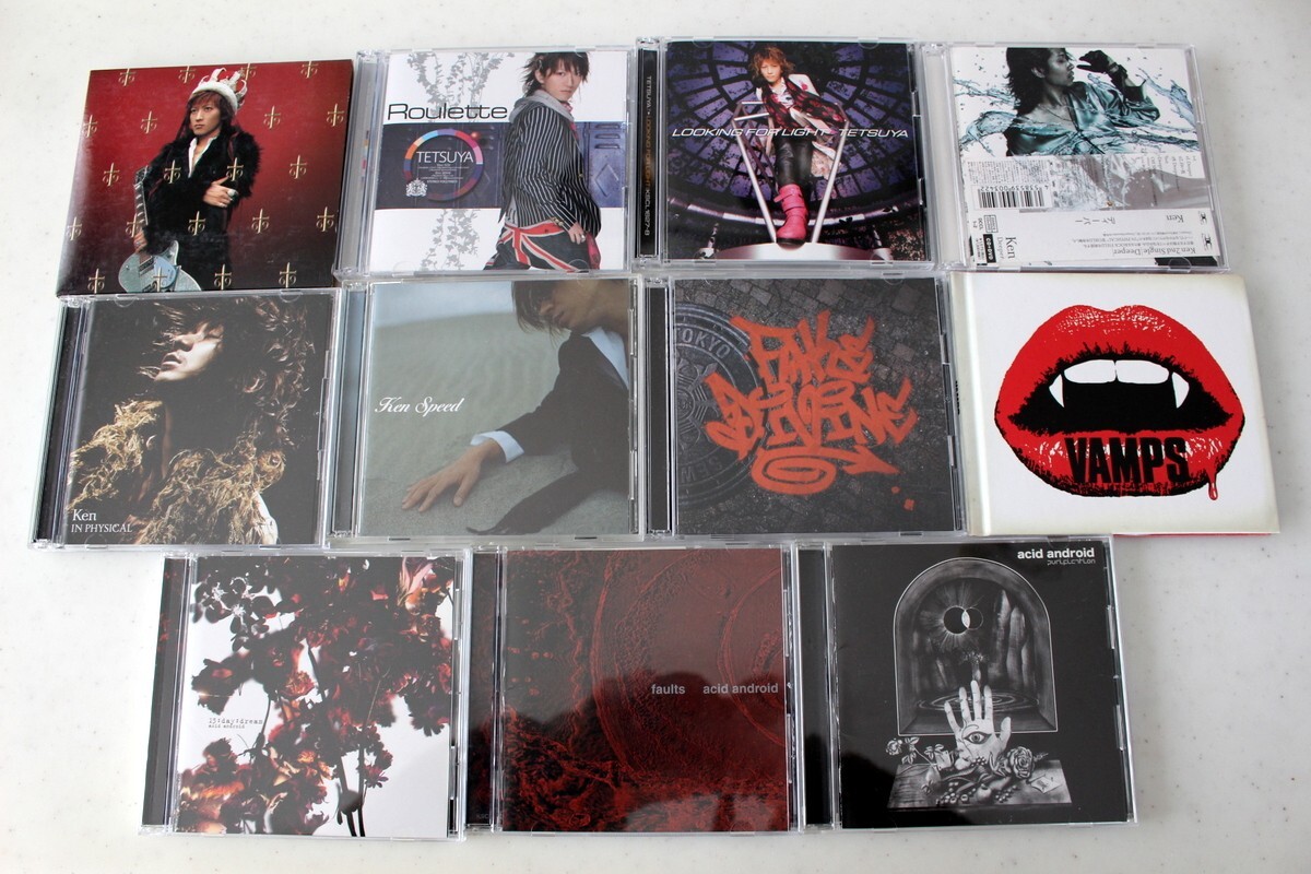 L'Arc-en-Ciel & VAMPS アルバムコレクション L'Arc～en～Ciel - ラルク アルバム シングル CD まとめ売り22枚