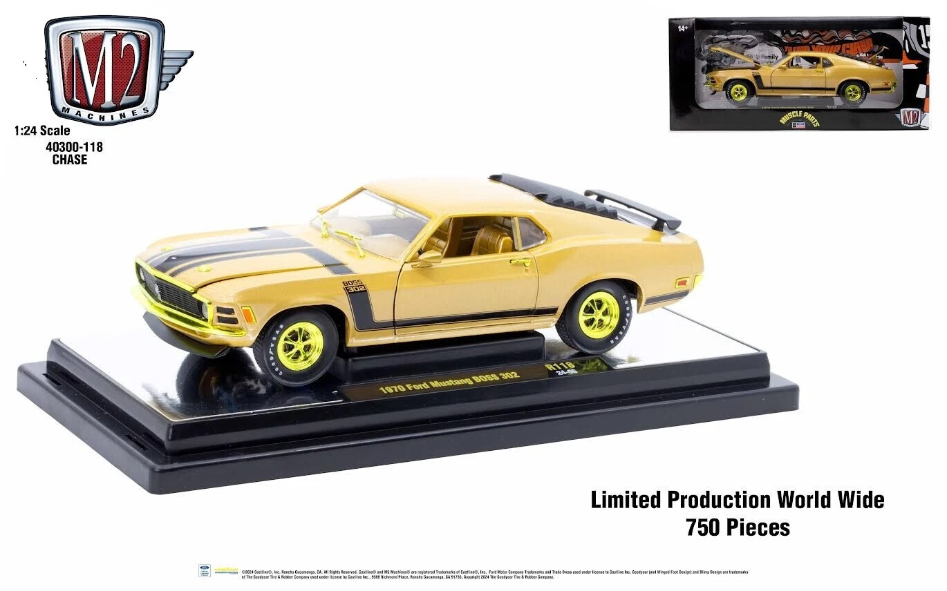 1:24 M2 Machines Ford vehículos diecast y de juguete