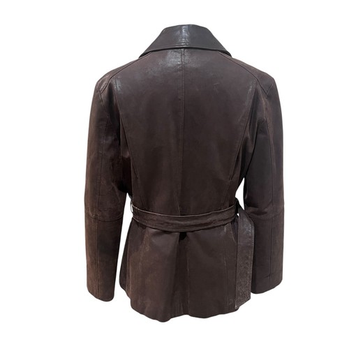 Pacific Trail Women's Small Brown Insulated Genuine Leather Jacket Size Medium - Picture 2 of 11