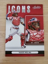 2022 Panini Absolute Icons Retail Yadier Molina #I-12 St. Louis Cardinals 